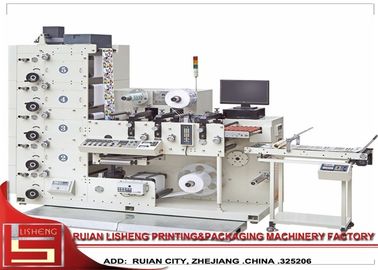 Chine Machine d'impression rotatoire de label de Lntermittent d'impression typographique multicolore, 60m/min fournisseur